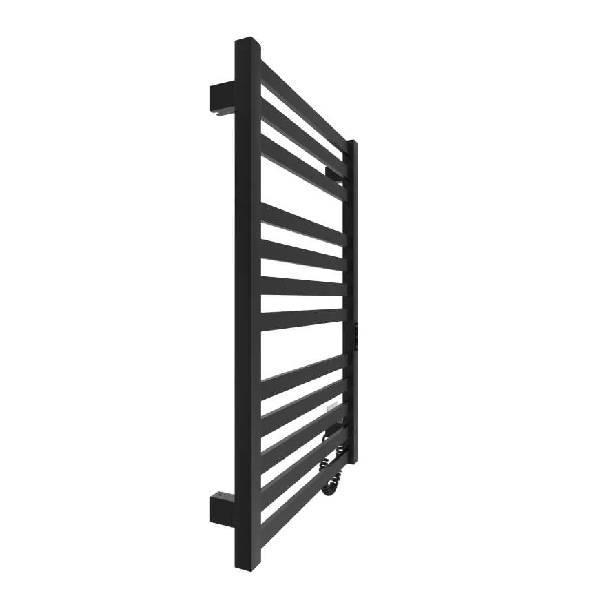 Kupaonski cijevni radijator HF OXFORD 170W/230V 77x53 cm crna