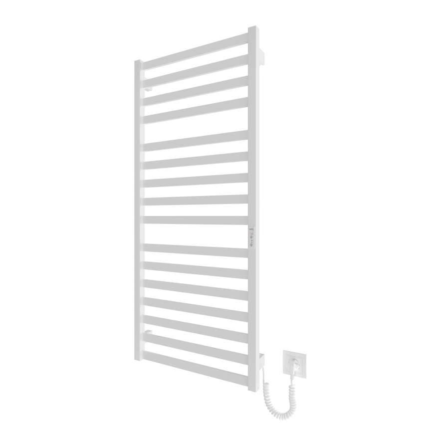 Kupaonski cijevni radijator HF OXFORD 255W/230V 117x53 cm bijela desna