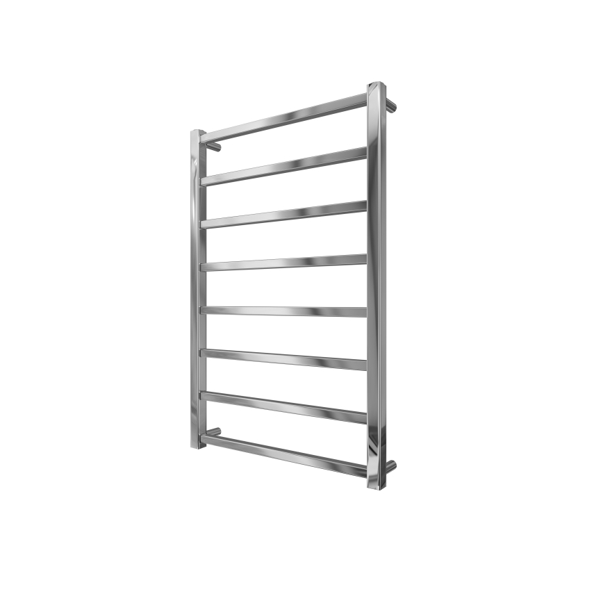Kupaonski cijevni radijator TOKIO 174W/230V 80x53 cm nehrđajući/sjajni krom