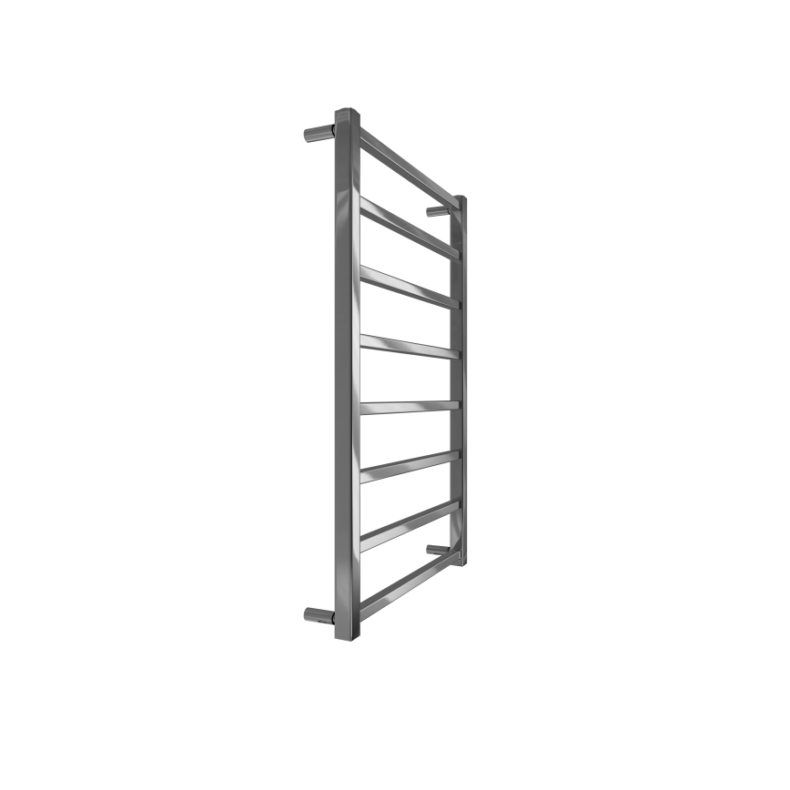 Kupaonski cijevni radijator TOKIO 174W/230V 80x53 cm nehrđajući/sjajni krom