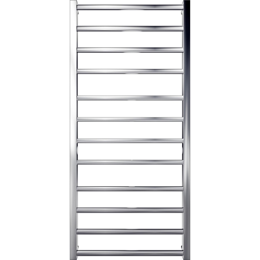 Kupaonski cijevni radijator TOKIO 260W/230V 120x53 cm nehrđajući/sjajni krom