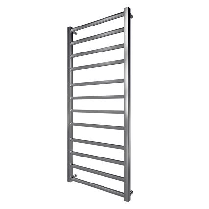 Kupaonski cijevni radijator TOKIO 260W/230V 120x53 cm nehrđajući/sjajni krom