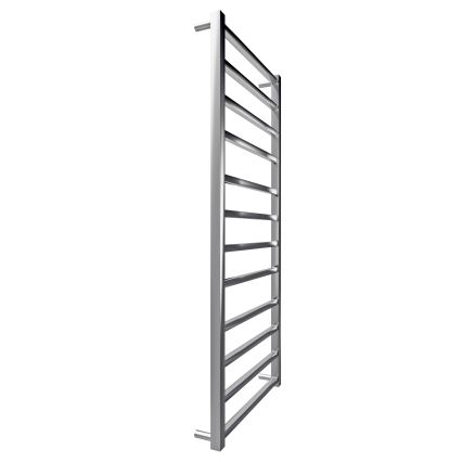 Kupaonski cijevni radijator TOKIO 260W/230V 120x53 cm nehrđajući/sjajni krom