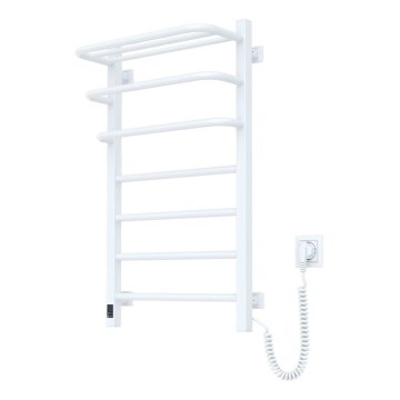 Kupaonski električni radijator s termostatom FORTIS 350W/230V 80,6 cm IP44 bijeli desni