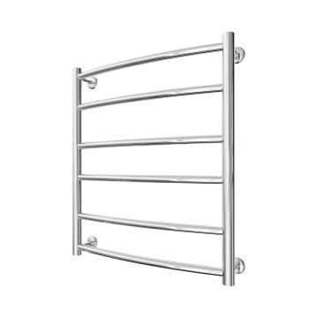 Kupaonski ljestvasti radijator INOX CLASSIC 122W/230V 57x53 cm nehrđajući čelik/sjajni krom