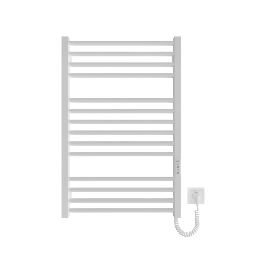 Kupaonski ljestvičasti radijator HF DERBY 170W/230V 77x53 cm bijeli, desni