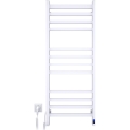 Kupaonski ljestvičasti radijator s termostatom AVANGARD 227W 120x48cm  bijeli lijevi