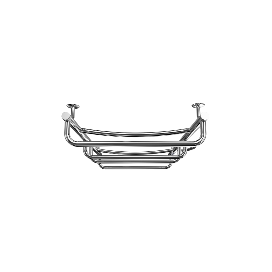 Kupaonski ljestvični radijator LUX 105W/230V 80x53 cm nehrđajući čelik/sjajni krom desna