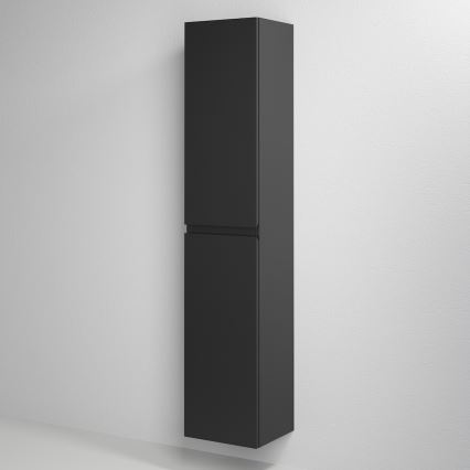 Kupaonski ormarić HELSINKI 35x174x32 cm, crni