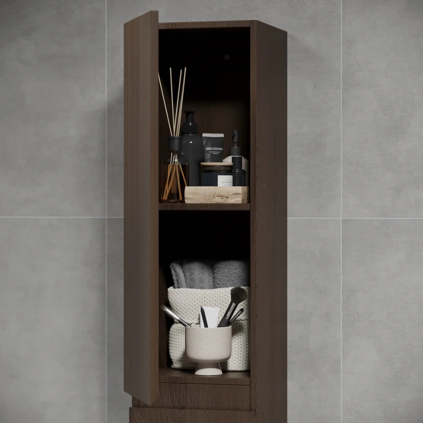 Kupaonski ormarić KENWOOD, 186 cm, orah