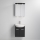 Kupaonski ormarić s umivaonikom ASTRID + LED ogledalni ormarić 4xLED/4,3W/230V IP44 crni