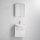 Kupaonski ormarić s umivaonikom ASTRID + LED ormarić s ogledalom 4xLED/4,3W/230V IP44 bijela