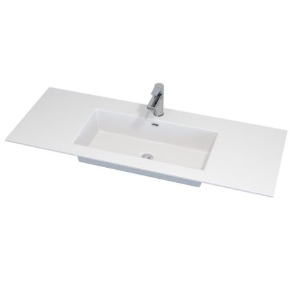 Kupaonski ormarić s umivaonikom HELSINKI 120 cm crni