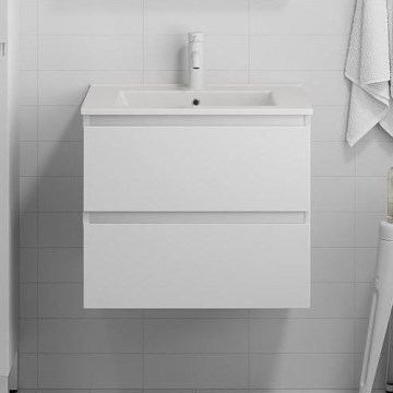 Kupaonski ormarić s umivaonikom HENRY 61 cm, bijeli