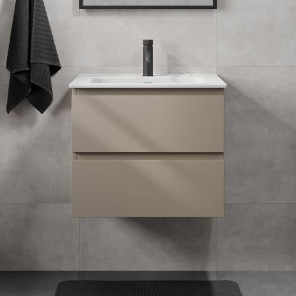 Kupaonski ormarić s umivaonikom KENWOOD 61x52x47 cm Marakesh/bijela