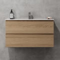 Kupaonski ormarić s umivaonikom KENWOOD 91x50x45 cm hrast