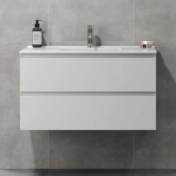 Kupaonski ormarić s umivaonikom KENWOOD 91x50x47 cm bijeli