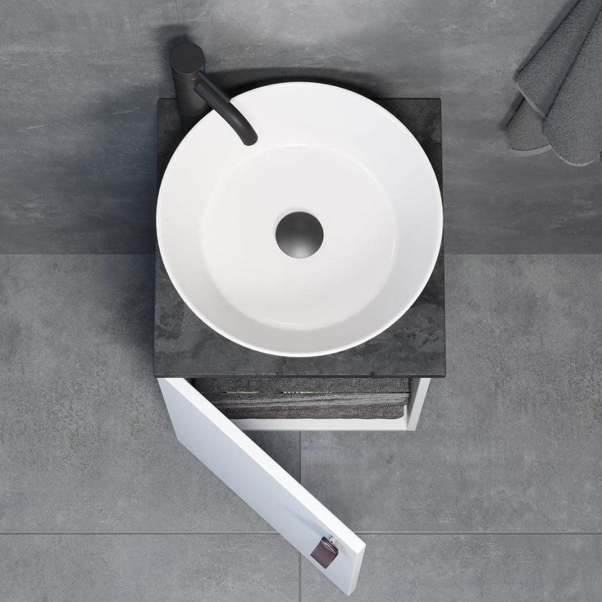 Kupaonski ormarić s umivaonikom TAARNHOLM bijeli