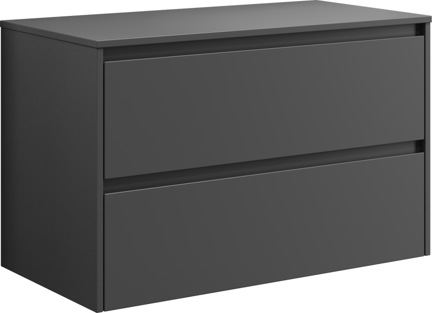 Kupaonski ormarić TRONDHEIM za umivaonik 90 cm, antracit