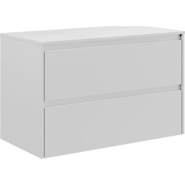 Kupaonski ormarić TRONDHEIM za umivaonik 90 cm, bijeli