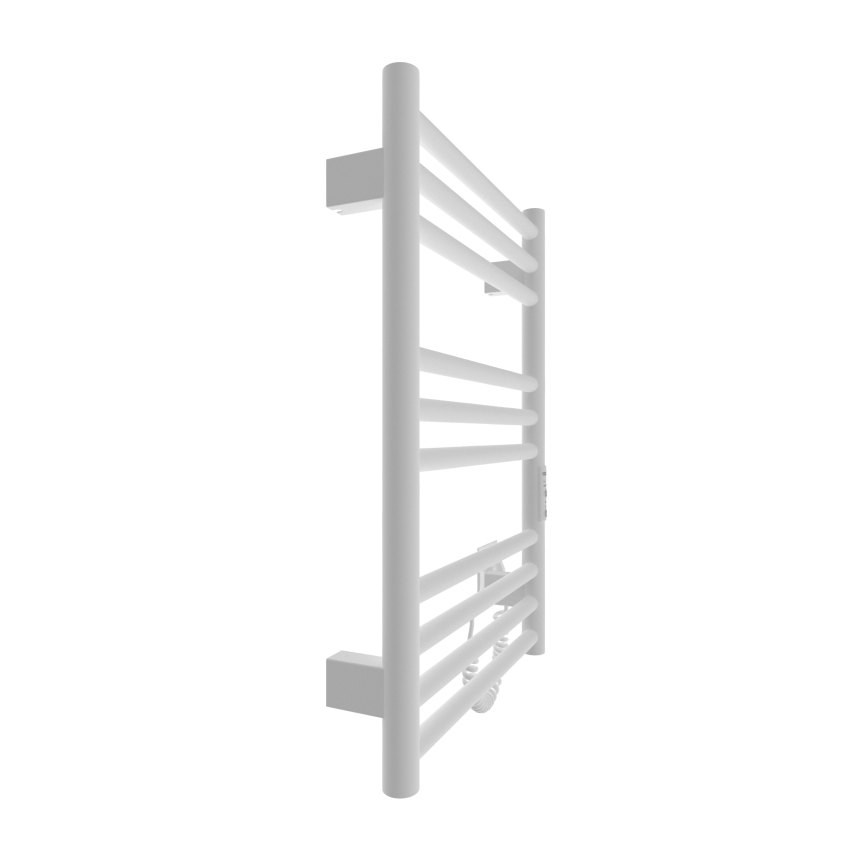 Kupaonski ljestvičasti radijator HF GREENWICH 100W/230V 57x43 cm bijeli okrugli