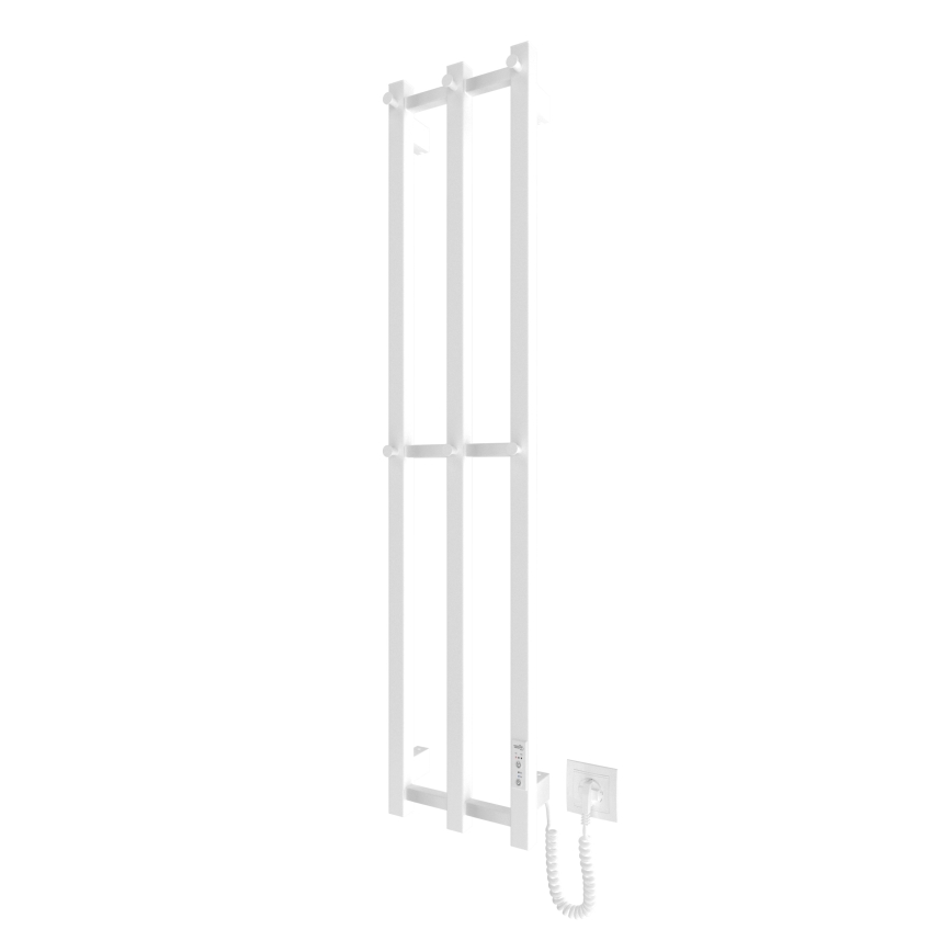 Kupaonski radijator HF SLIM 110W/230V 117x25 cm bijela uglast
