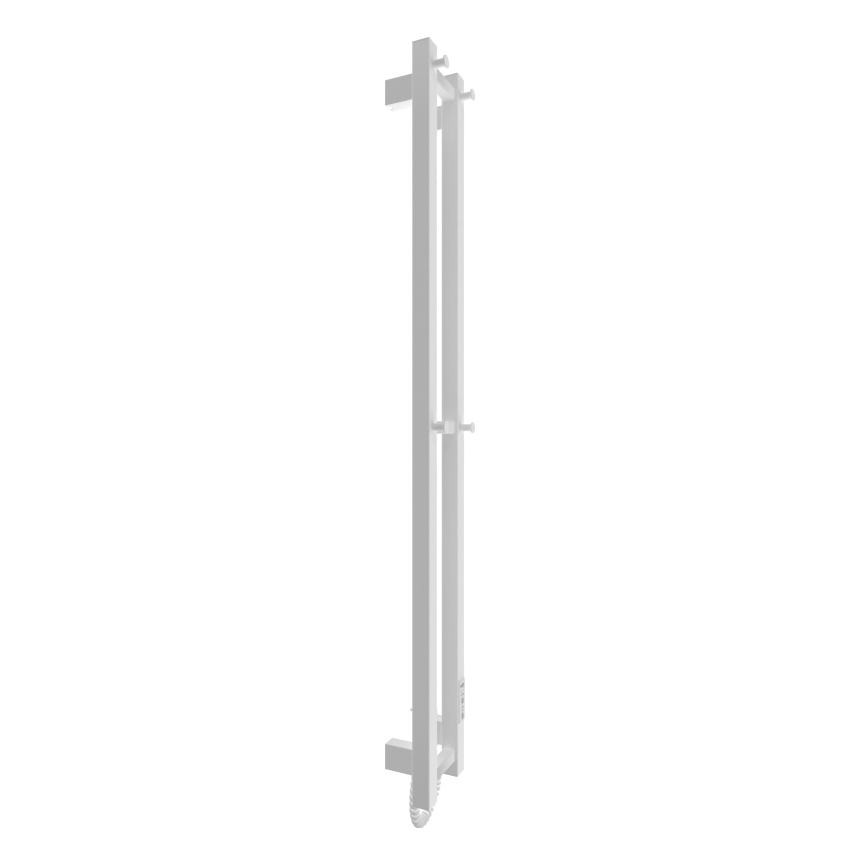 Kupaonski radijator HF SLIM 80W/230V 117x14 cm bijela uglast