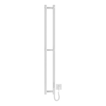 Kupaonski radijator HF SLIM 80W/230V 117x14 cm bijeli, kutni