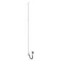 Kupaonski radijator RAY 35W/230V 150x30 cm IP44 inox/bijela