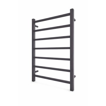 Kupaonski rebrasti radijator INOX TOKIO 161W/230V 77x53 cm nehrđajući čelik/antracit