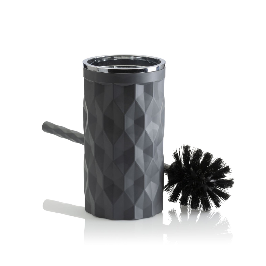Kupaonski set REINA 5 kom antracit/sjajni krom