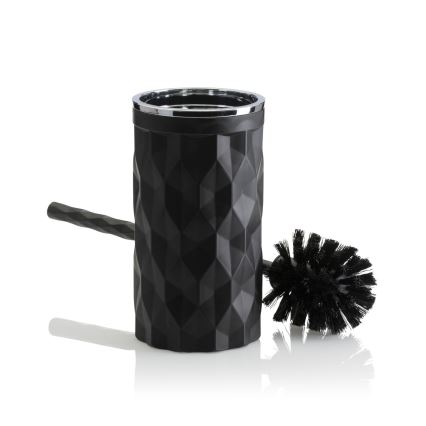 Kupaonski set REINA 5 kom crna/sjajni krom