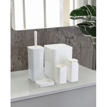 Kupaonski set SIERRA 5 komada bijela