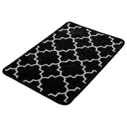 Kupaonski tepih KUPA 40x60 cm crna