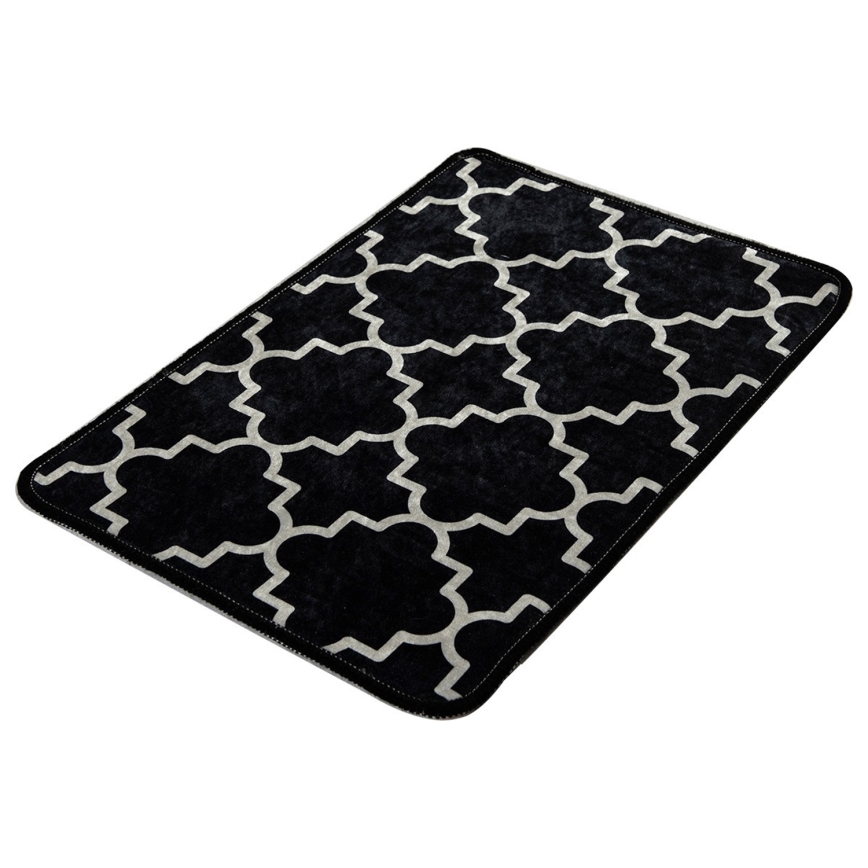 Kupaonski tepih KUPA 40x60 cm crna