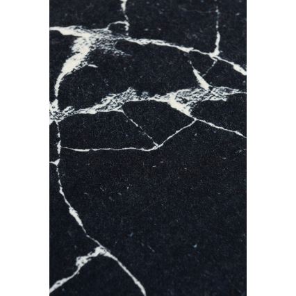 Kupaonski tepih MARBLE 40x60 cm crna