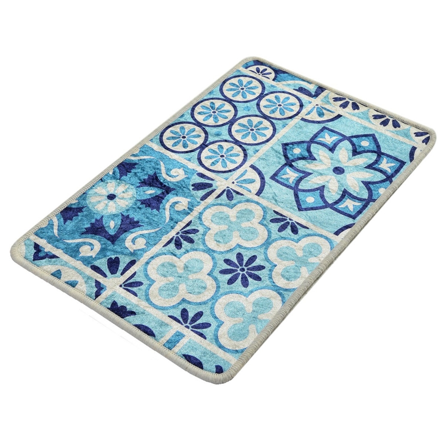 Kupaonski tepih SERAMIK 40x60 cm plavi