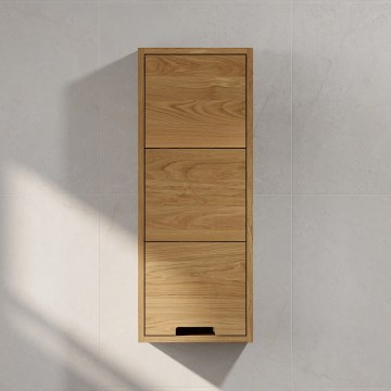 Kupaonski zidni ormarić GRIBSKOV 90 cm bež/hrast
