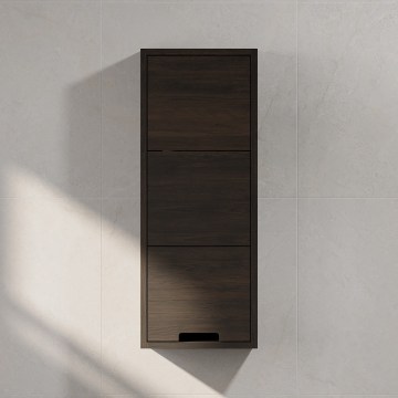 Kupaonski zidni ormarić GRIBSKOV 90 cm smeđi/hrast