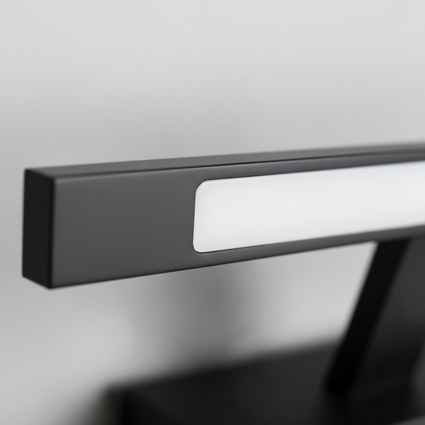 LED rasvjeta za kupaonsko ogledalo KLIMT LED/8W/230V 3000/4000/6000K 40 cm IP44 crna