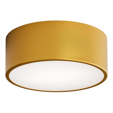 Kupaonsko stropno svjetlo CLEO s detektorom pokreta, 1xE27/24W/230V, Ø 20 cm, IP54, zlatno