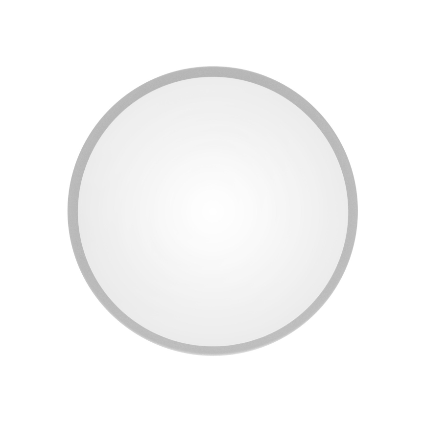 Kupaonsko stropno svjetlo CLEO sa senzorom, 2xE27/24W/230V, promjer 30 cm, siva, IP54