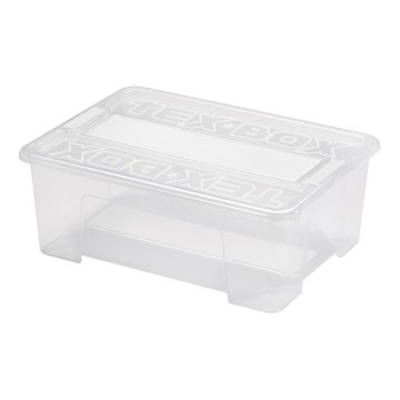 Kutija za pohranu TEX BOX 10 l prozirna