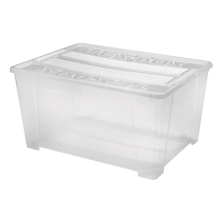 Kutija za pohranu TEX BOX 150 l prozirna