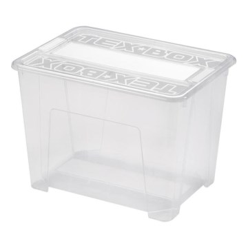 Kutija za pohranu TEX BOX 21 l prozirna