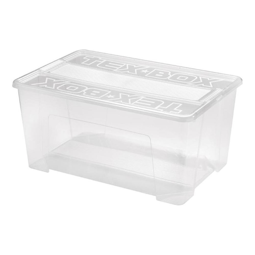 Kutija za pohranu TEX BOX 48 l prozirna