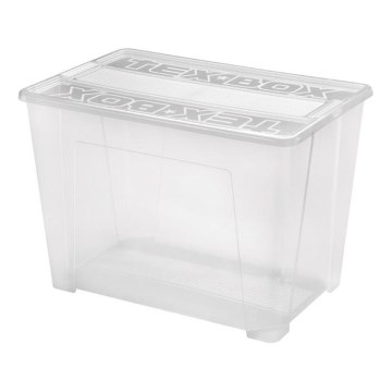 Kutija za pohranu TEX BOX 70 l prozirna