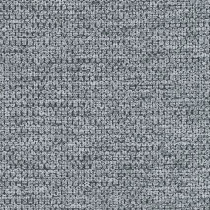 Kutna razvlačna sjedeća garnitura SERPA u obliku slova U, lijeva, siva, sa spremištem