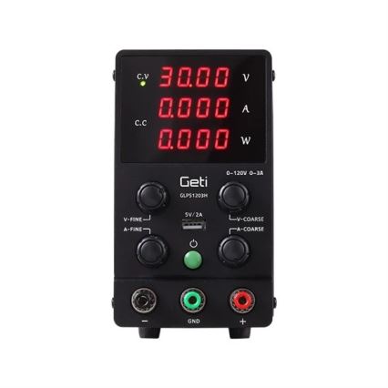 Laboratorijsko napajanje GETI GLPS1203H 0-120V/0-3A