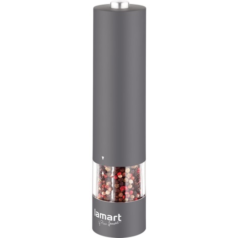 Lamart - Električni mlinac za začine 4xAA siva